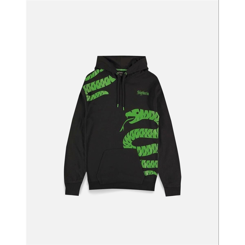 Harry Potter - Slytherin Kapuzenpullover/hoodie - Schwarz